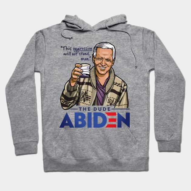 The Dude Abiden - Lebowski Hoodie by RetroReview